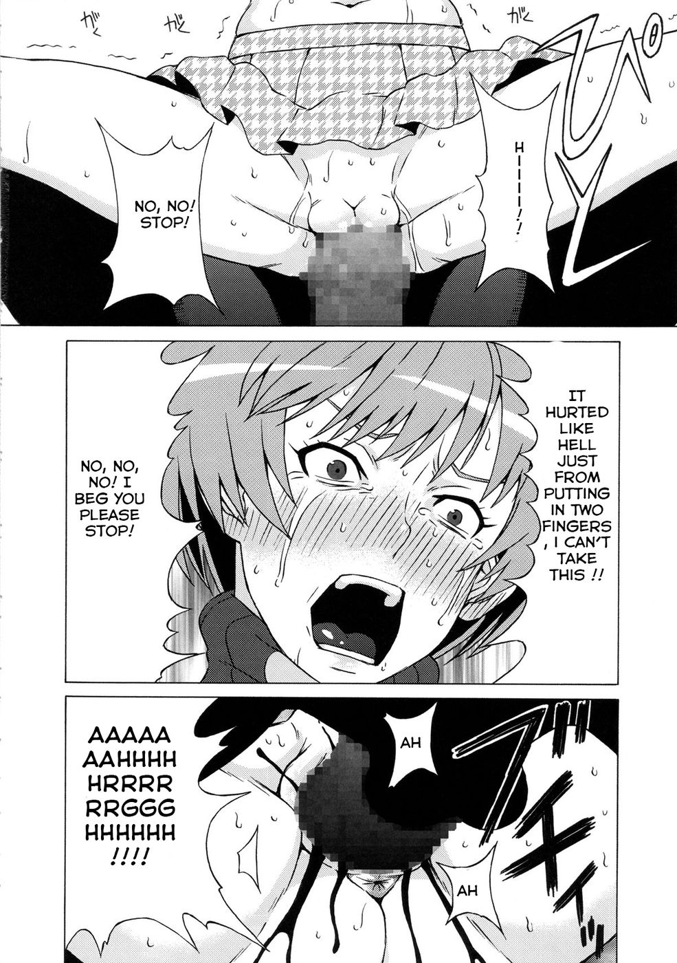 Hentai Manga Comic-Satonaka Chie ni Hidoi Koto o Shitemita.-Read-17